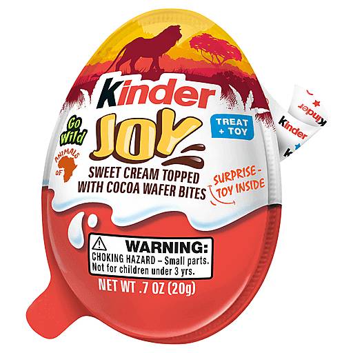 Order Kinder Joy Go Wild Egg food online from Exxon Food Mart store, Port Huron on bringmethat.com