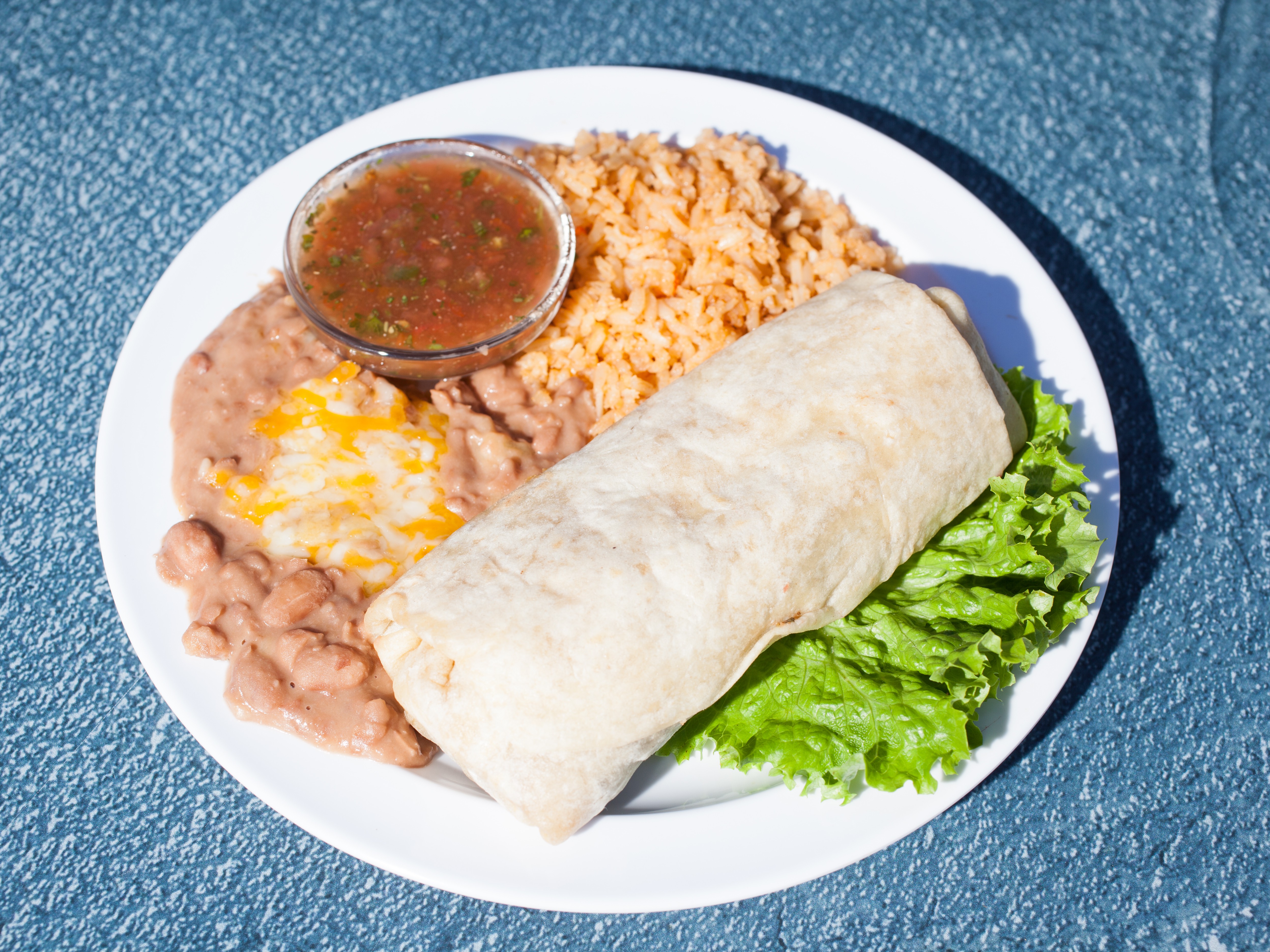 Order California Burrito food online from Lienzo Charro store, Temecula on bringmethat.com