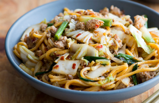Order Roast Pork Chow Mein food online from China Wok store, Cypress on bringmethat.com