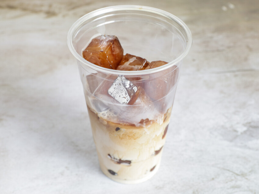 Order Large Iced Coffee food online from Wonder Bagels store, Jersey City on bringmethat.com
