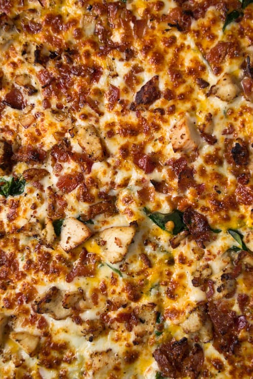 Order Small Chicken Ranch Pizza food online from Hotbox Pizza store, West Lafayette on bringmethat.com