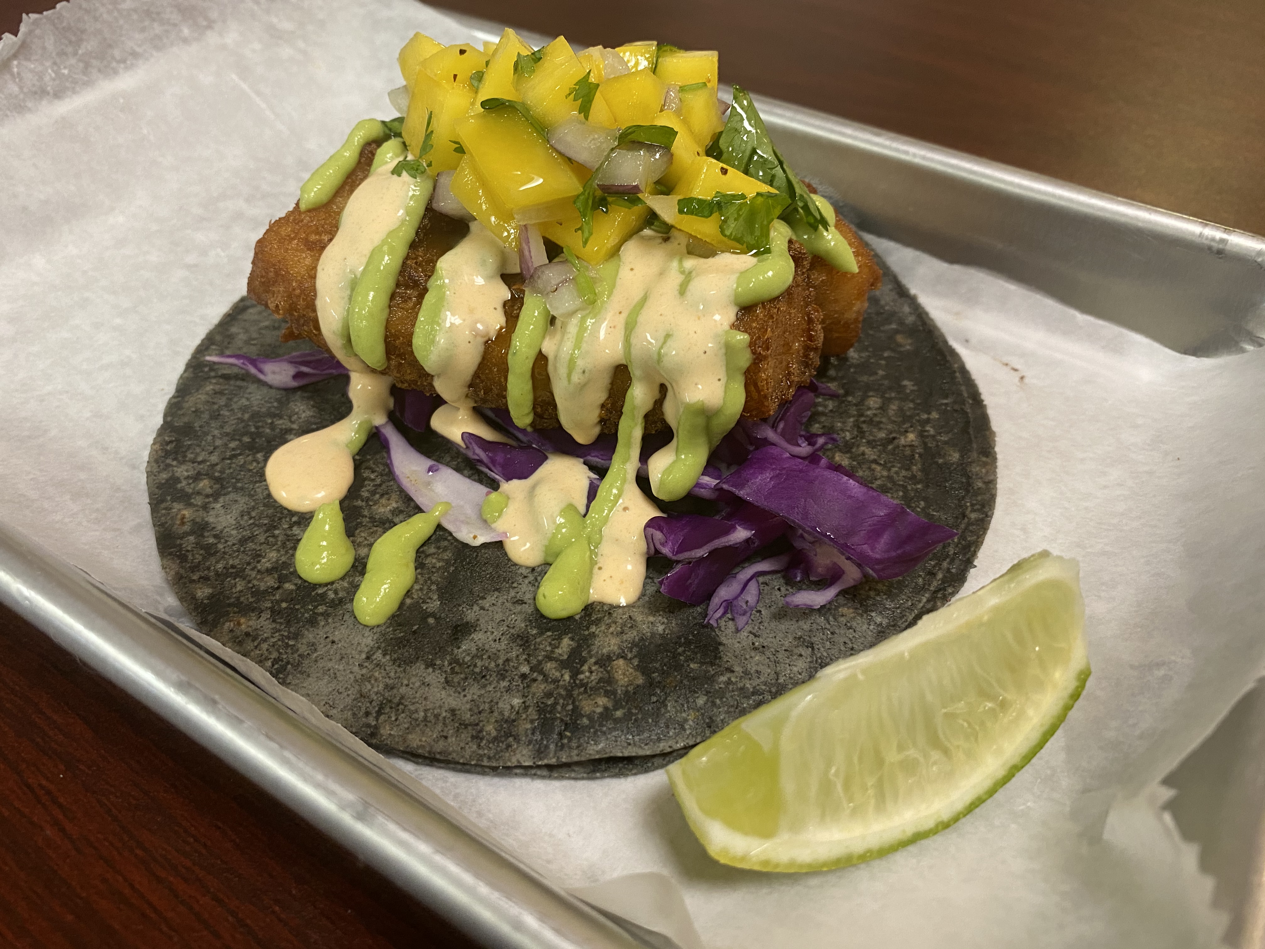 Order Baja Fish Taco food online from Coco taqueria store, Sleepy Hollow on bringmethat.com