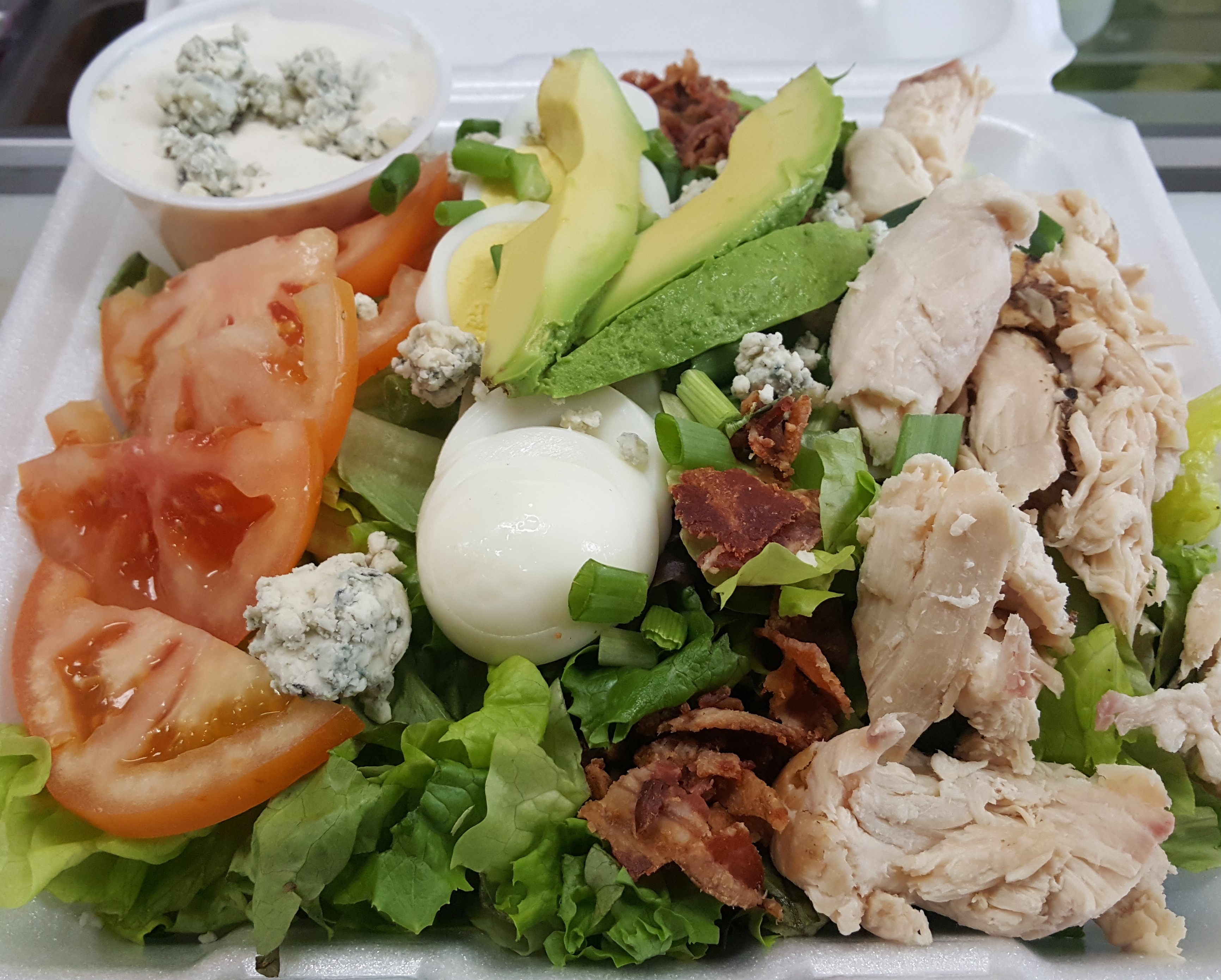 Order Cobb Salad food online from Bodacious Pig Barbecue store, Eagle on bringmethat.com