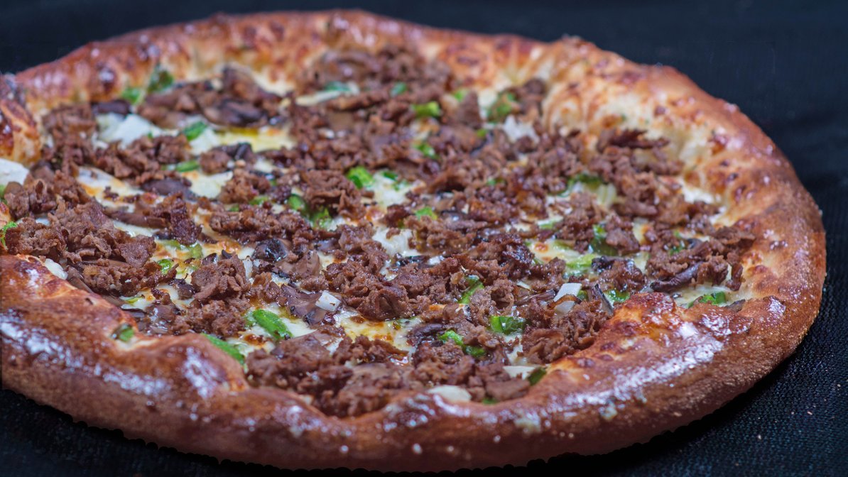Order Philly Steak Pizza food online from Euro Gyro store, Akron on bringmethat.com