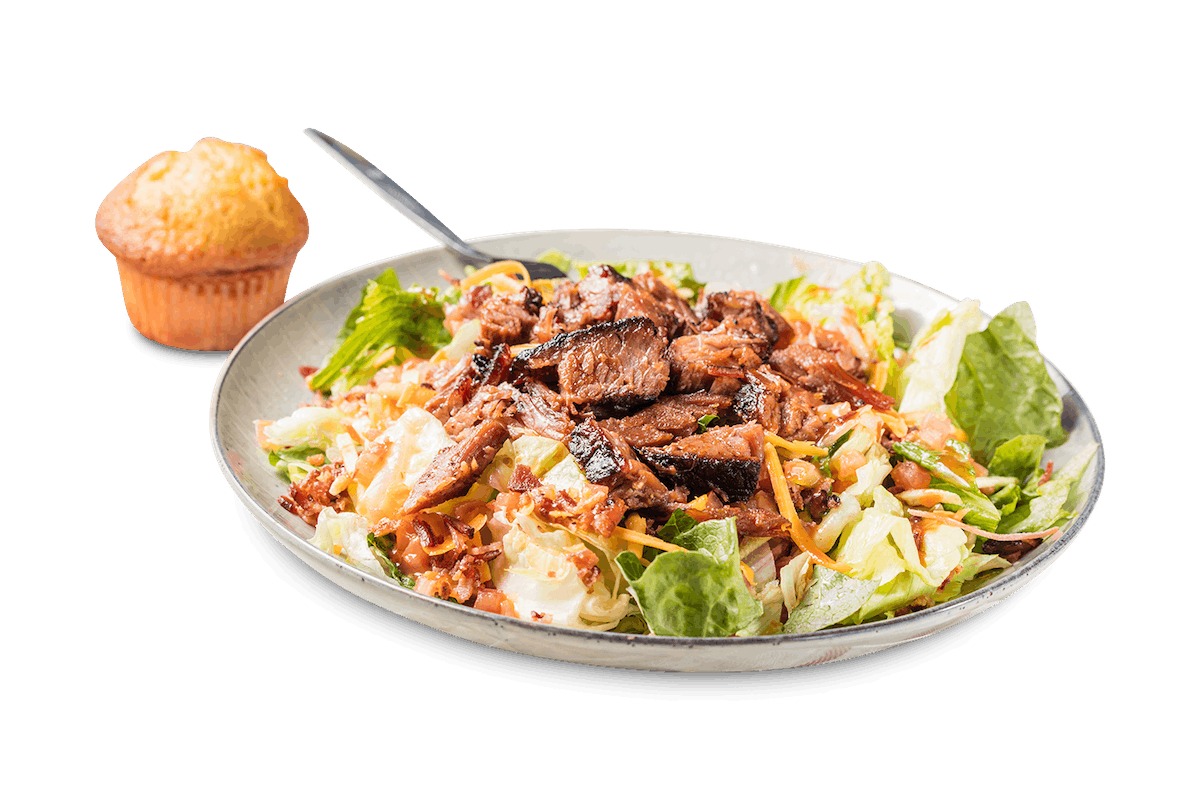 Order CMB Dave's Sassy BBQ Salad food online from Famous Daves store, Hayward on bringmethat.com