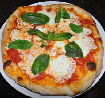 Order Sicilian Margherita Pizza food online from Angelo's Ristorante store, Elmhurst on bringmethat.com