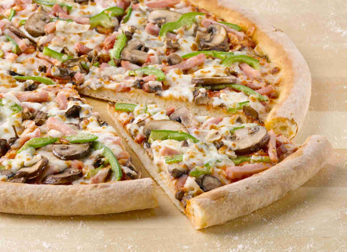 Order The Works Pizza food online from Papa Johns store, Brownsville on bringmethat.com