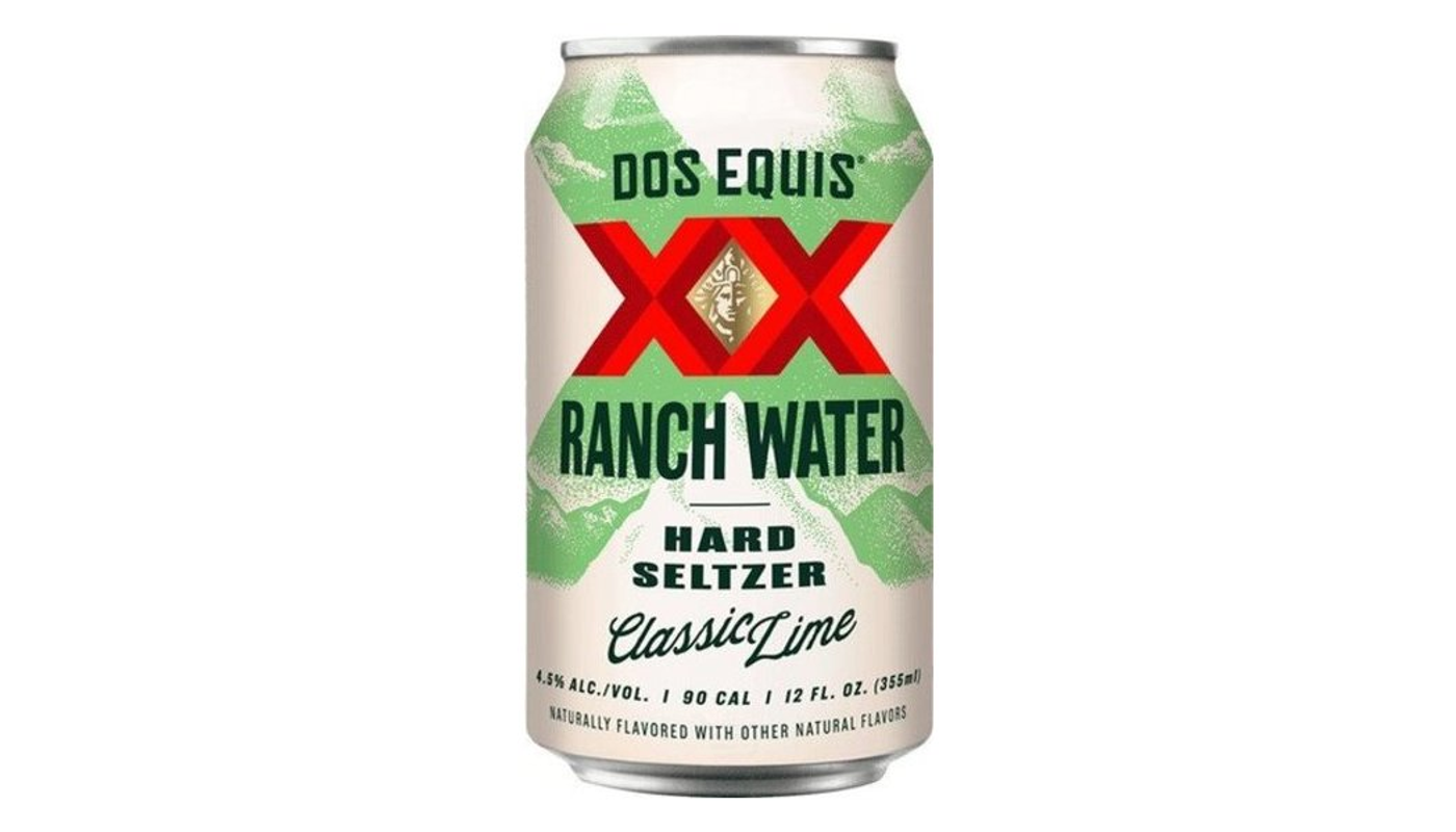 Order Dos Equis Ranch Water Hard Seltzer 24oz Can food online from Liquor Palace store, Burbank on bringmethat.com