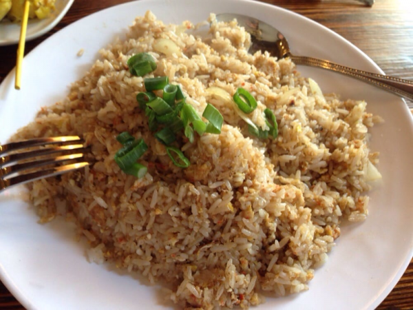 Order Crab Fried Rice food online from Kao Cafe store, Los Angeles on bringmethat.com