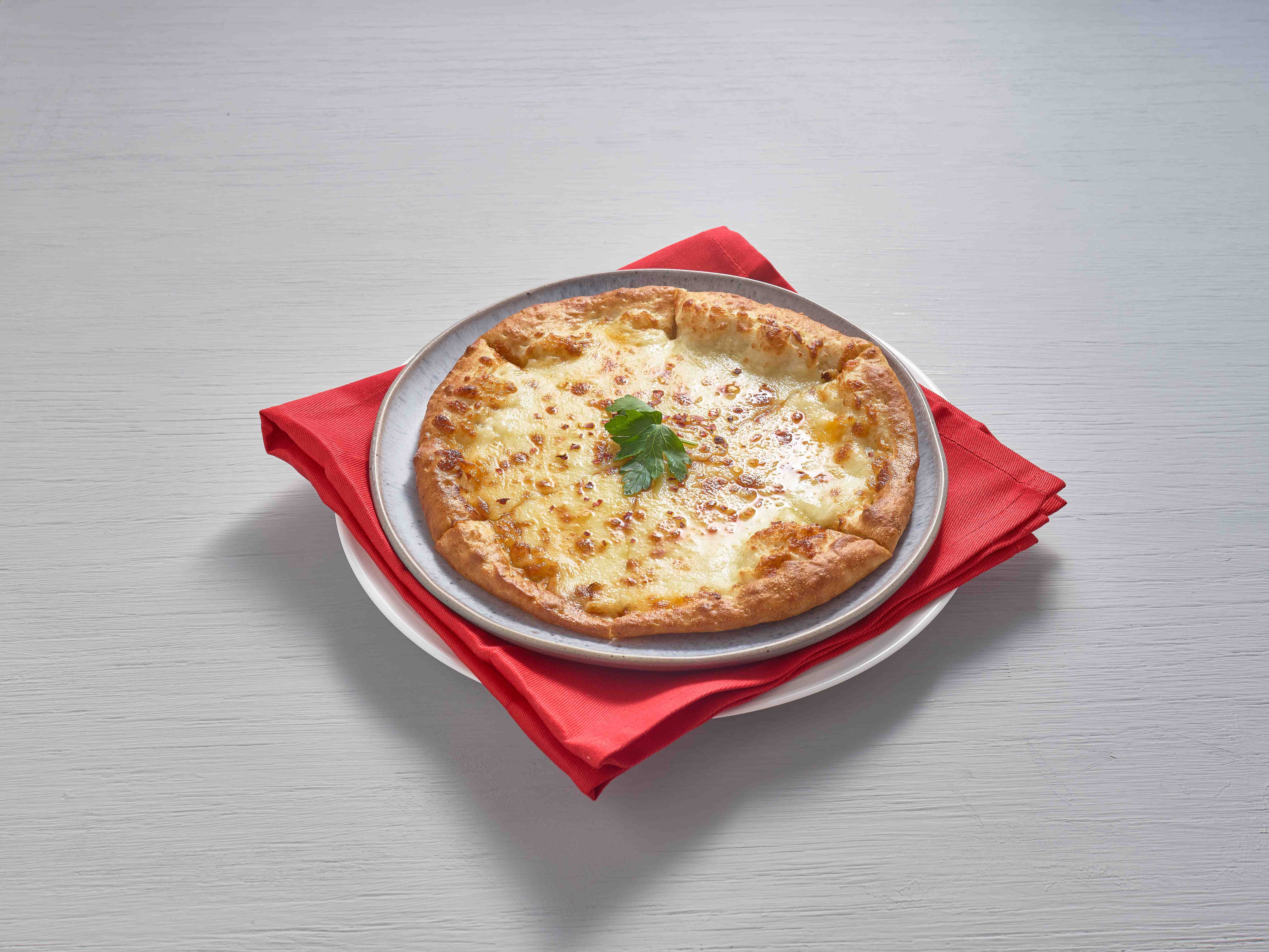 Order Classic White Pizza food online from Flippin Pizza store, Silver Spring on bringmethat.com