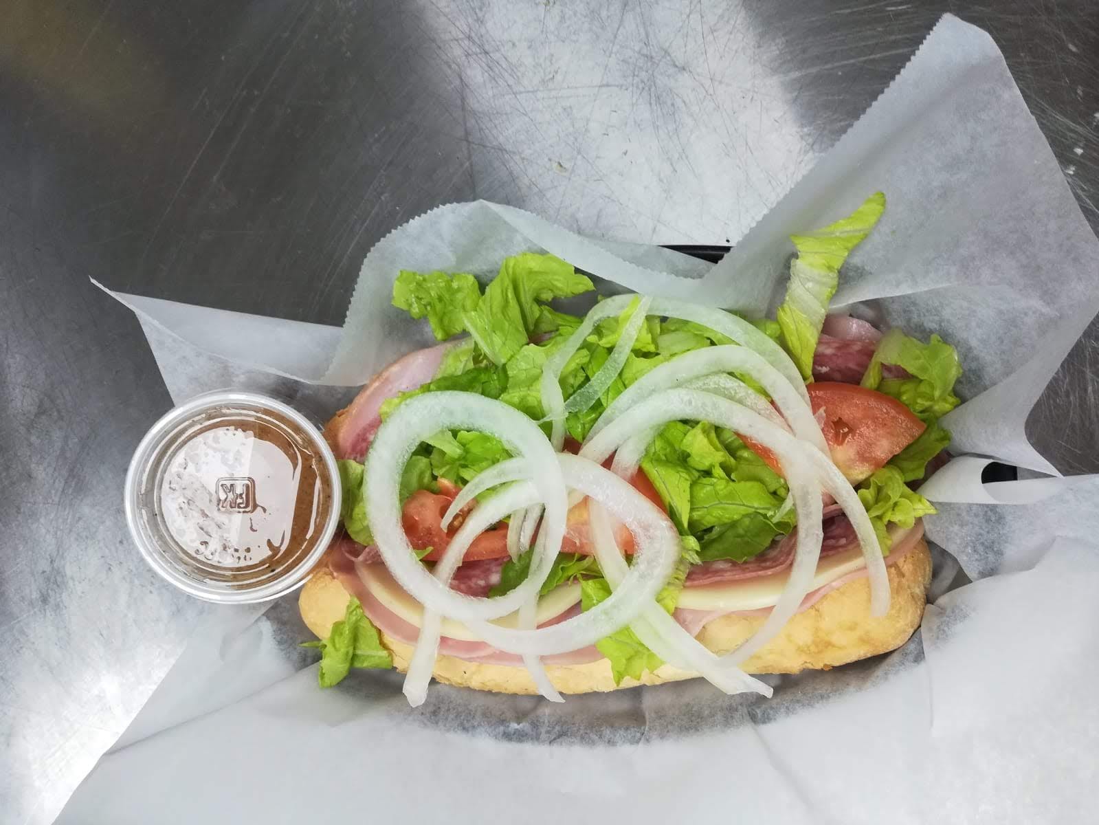 Order All American Sub - 8'' food online from Mario's Pizza Deland store, Deland on bringmethat.com