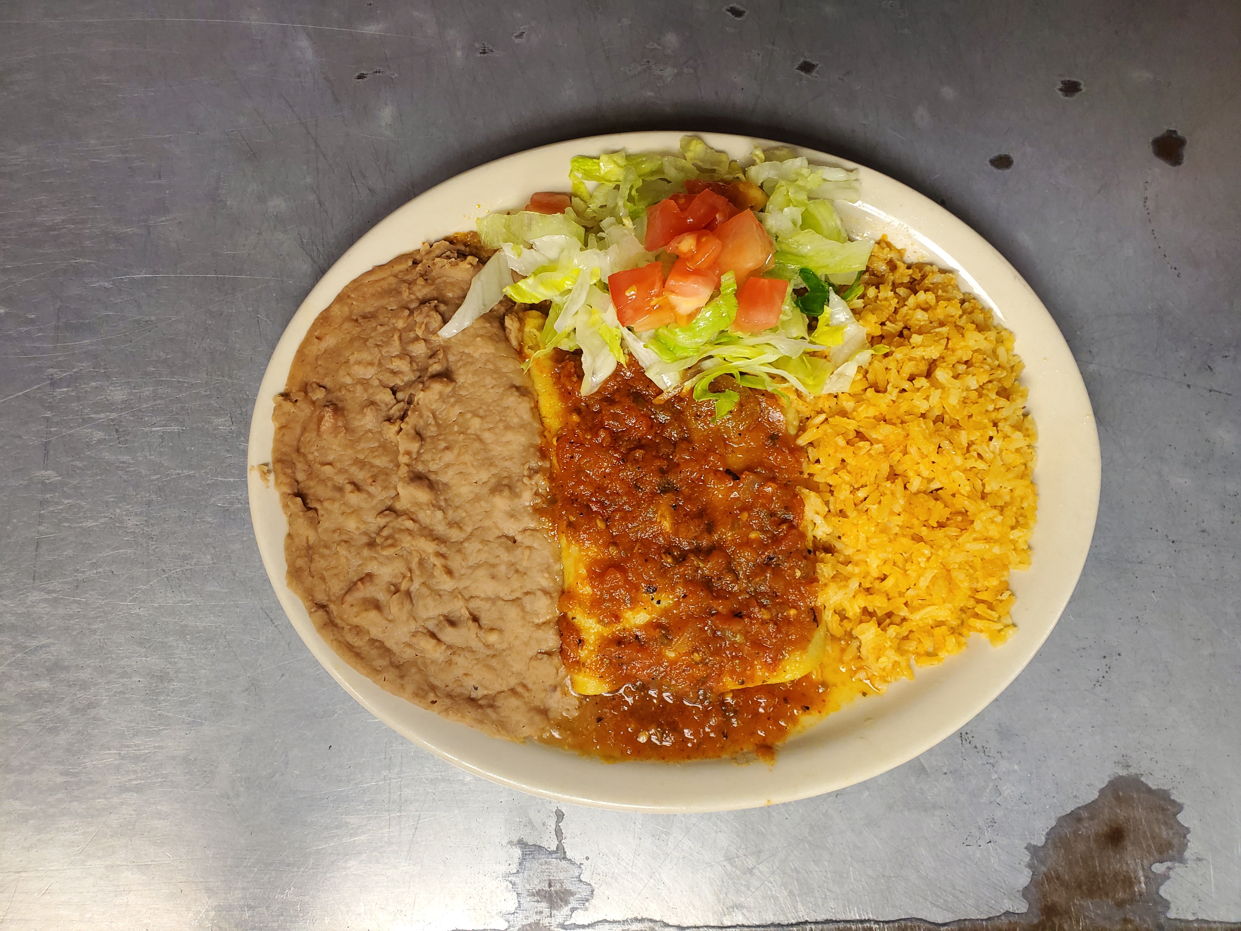 Order Soft Taco Plate food online from Gilberts Restaurant store, San Antonio on bringmethat.com