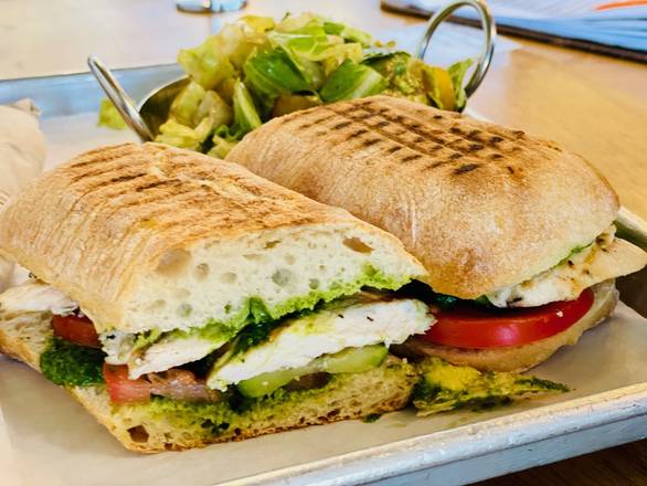 Order Pollo Verde Panino food online from Tuscan Son store, Los Angeles on bringmethat.com