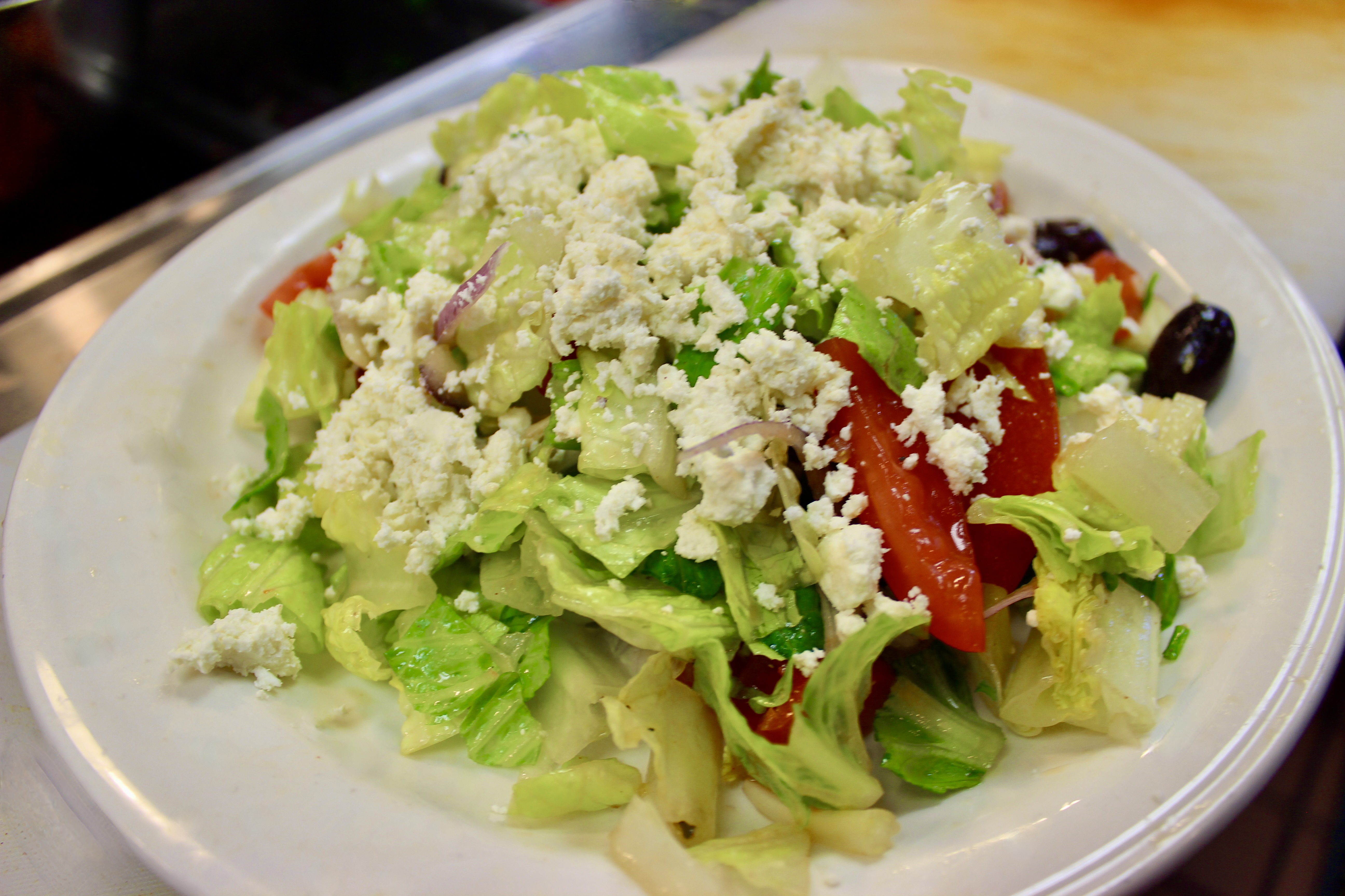 Order Green Salad food online from Greek Spot store, Sunnyvale on bringmethat.com