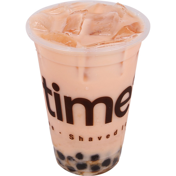 Order Rose Milk Tea food online from It's Boba Time  store, Canoga Park on bringmethat.com