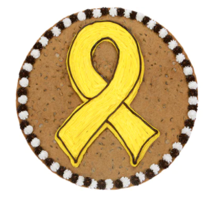 Order Yellow Ribbon - O4010 food online from Cookie Co store, Longview on bringmethat.com