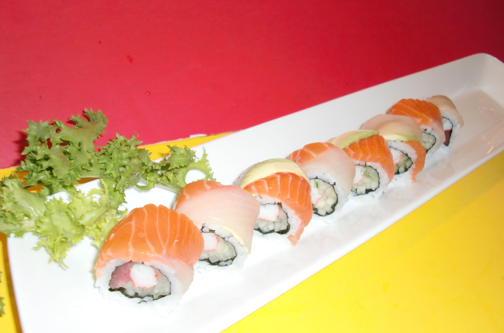 Order 91. Deep River Roll food online from Tokyo Japanese & Chinese Restaurant store, Tampa on bringmethat.com