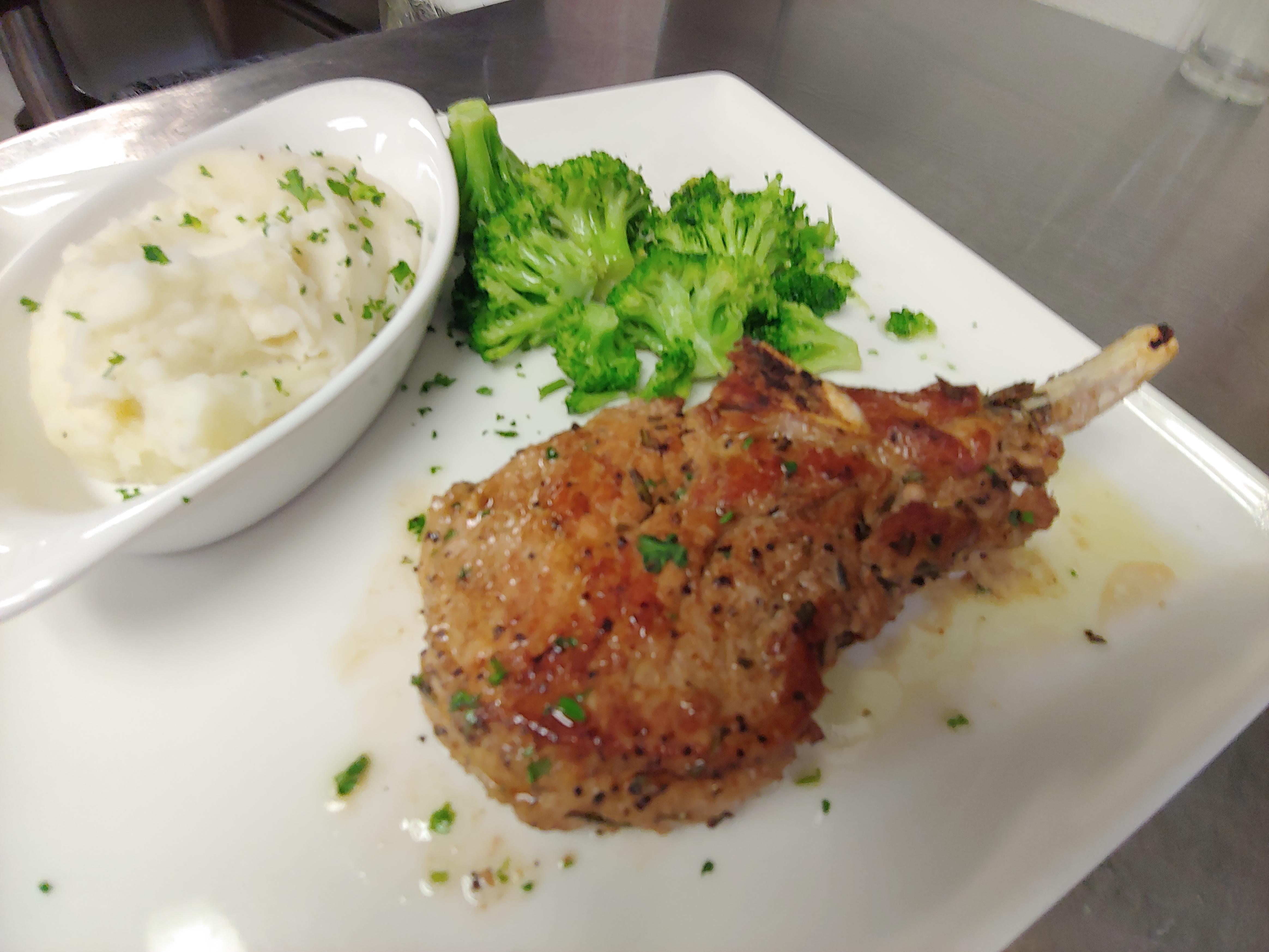 Order Tuscan Marinated Pork Chop food online from Sutton's store, Lexington on bringmethat.com