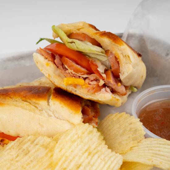 Order Tony's Hot Hoagie food online from Exlines Best Pizza In Town store, Memphis on bringmethat.com