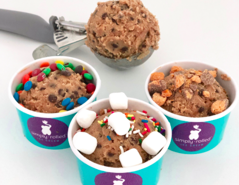Order Cookie Dough food online from Simply Rolled Ice Cream store, Columbus on bringmethat.com