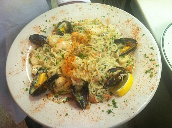 Order Mediterranean Seafood Pasta food online from Ceedo Eatery store, Stow on bringmethat.com