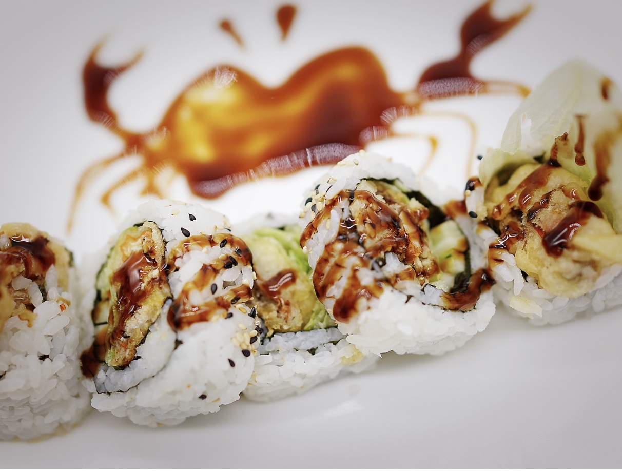 Order Spider Roll food online from Red Bowl Asian Bistro store, Cary on bringmethat.com