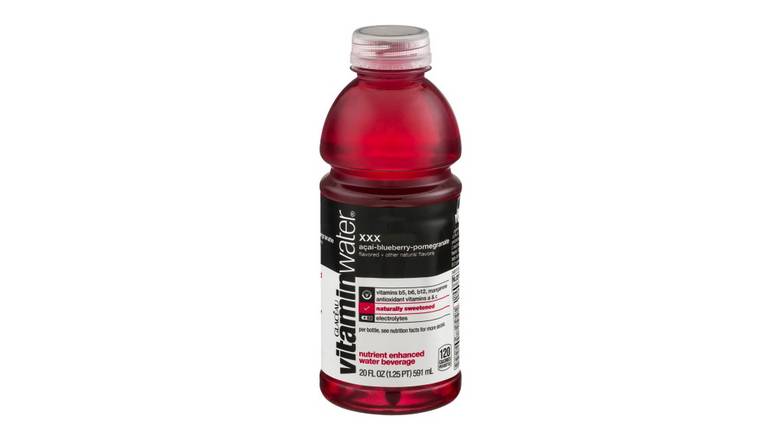 Order Glaceau Vitaminwater Xxx Acai-Blueberry Pomegranate food online from Shell Rock Spring store, Bel Air on bringmethat.com