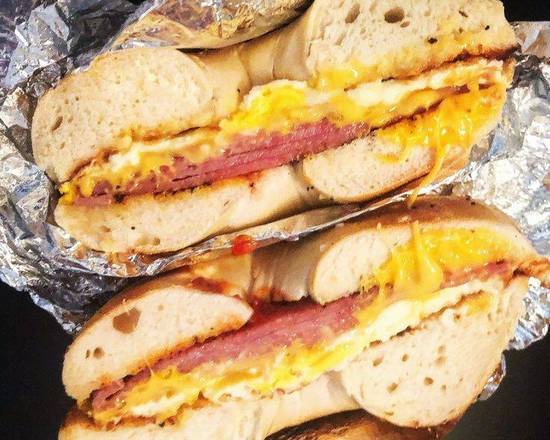 Order Egg and Cheese Sandwich food online from Mocha Town store, Newark on bringmethat.com
