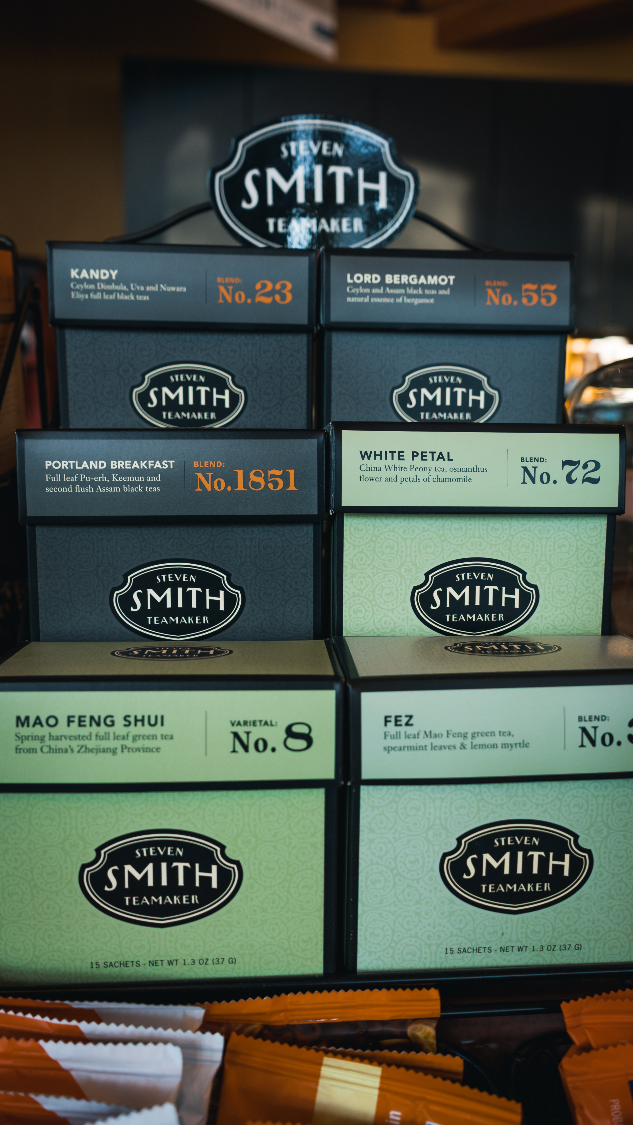 Order Smith Tea Box - 15 Satchels food online from Archives Coffee House store, Grand Forks on bringmethat.com