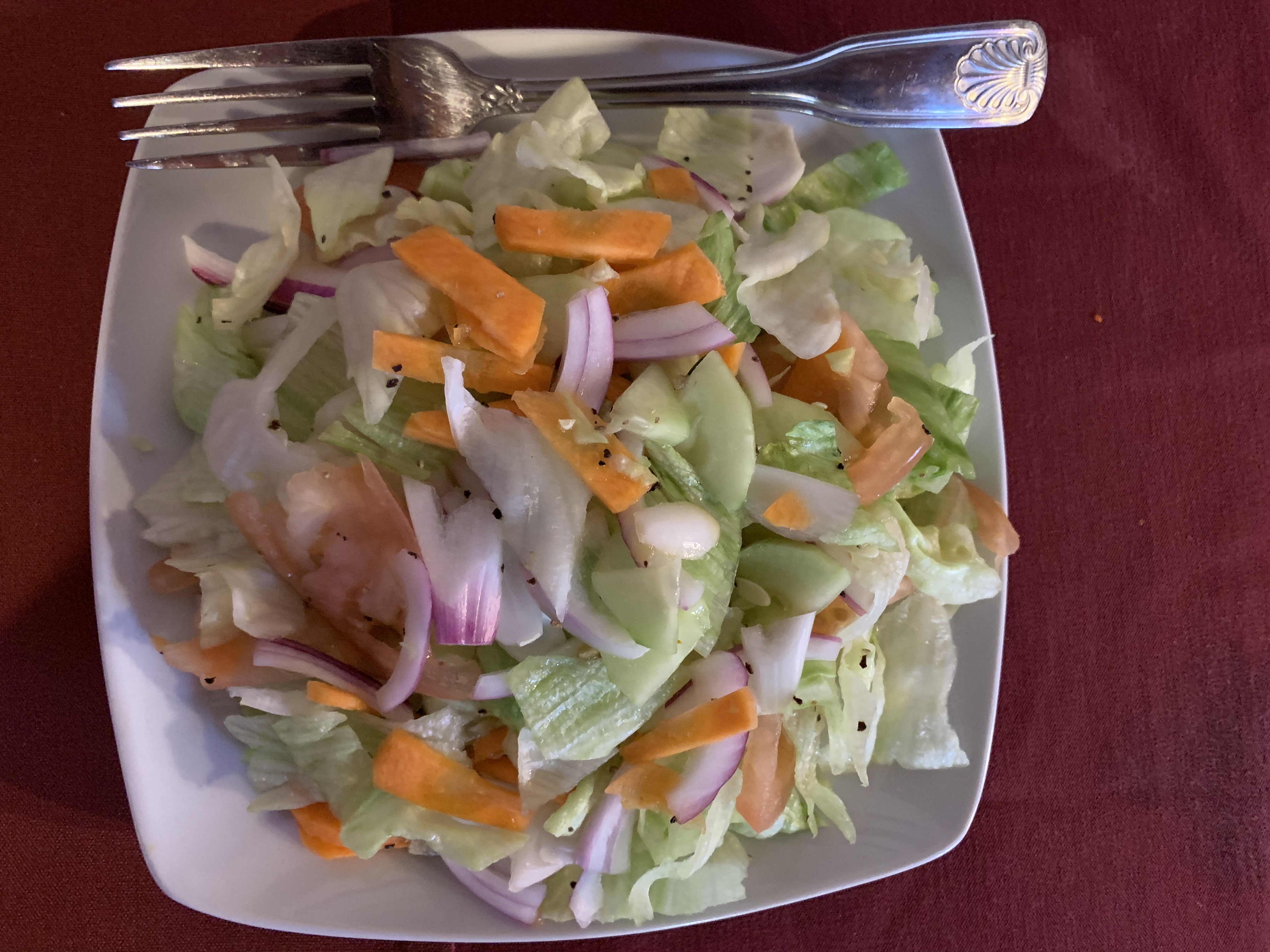 Order Mix Green Salad food online from Tandoori of India store, Philadelphia on bringmethat.com