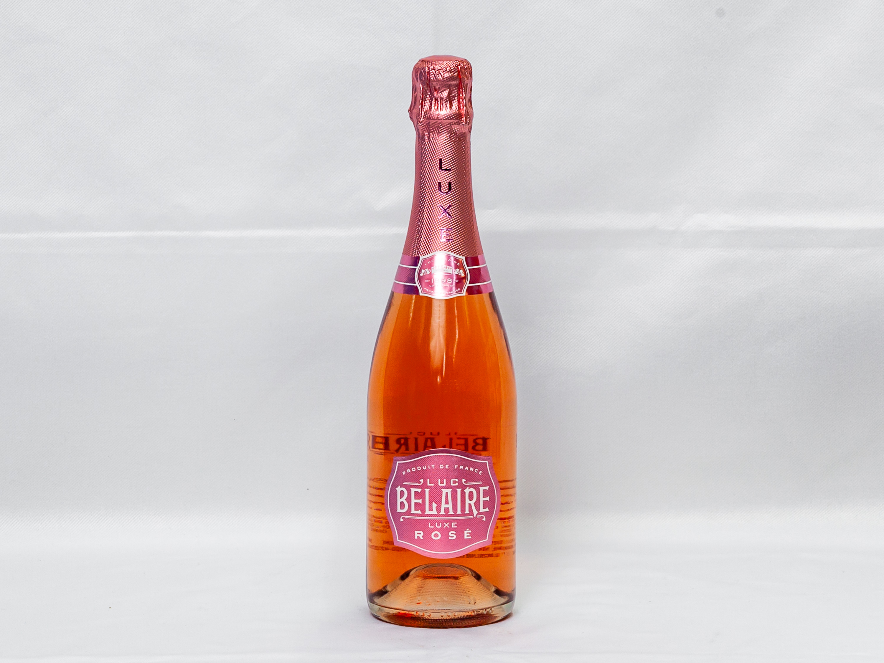 Order Luc Belaire Luxe Rose food online from Pm Food & Liquor store, Harvey on bringmethat.com