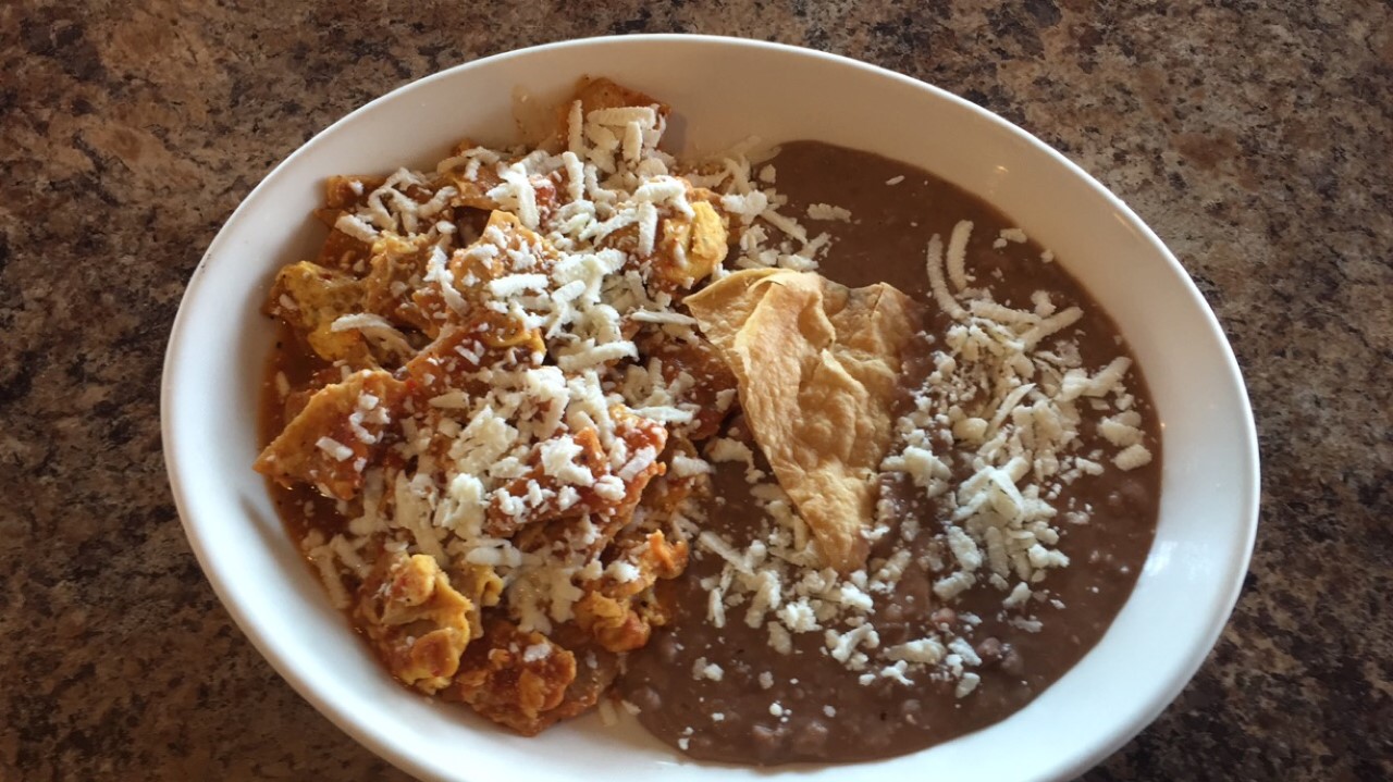 Order Chilaquiles food online from Casa Grande Cafe store, Oxnard on bringmethat.com