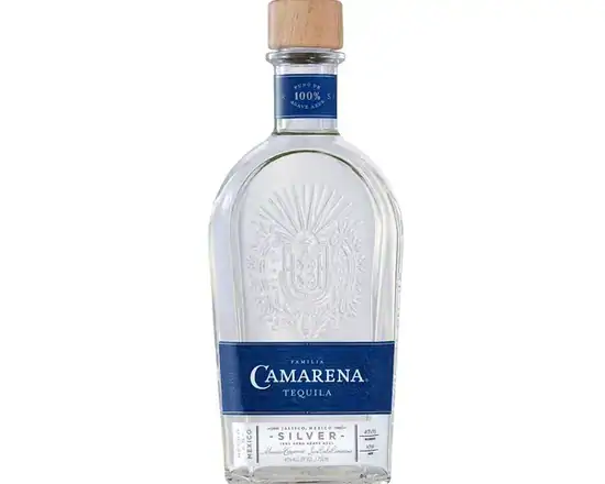 Order Camarena Silver, 750mL tequila (40.0% ABV) food online from Central Liquor Market store, Los Angeles on bringmethat.com