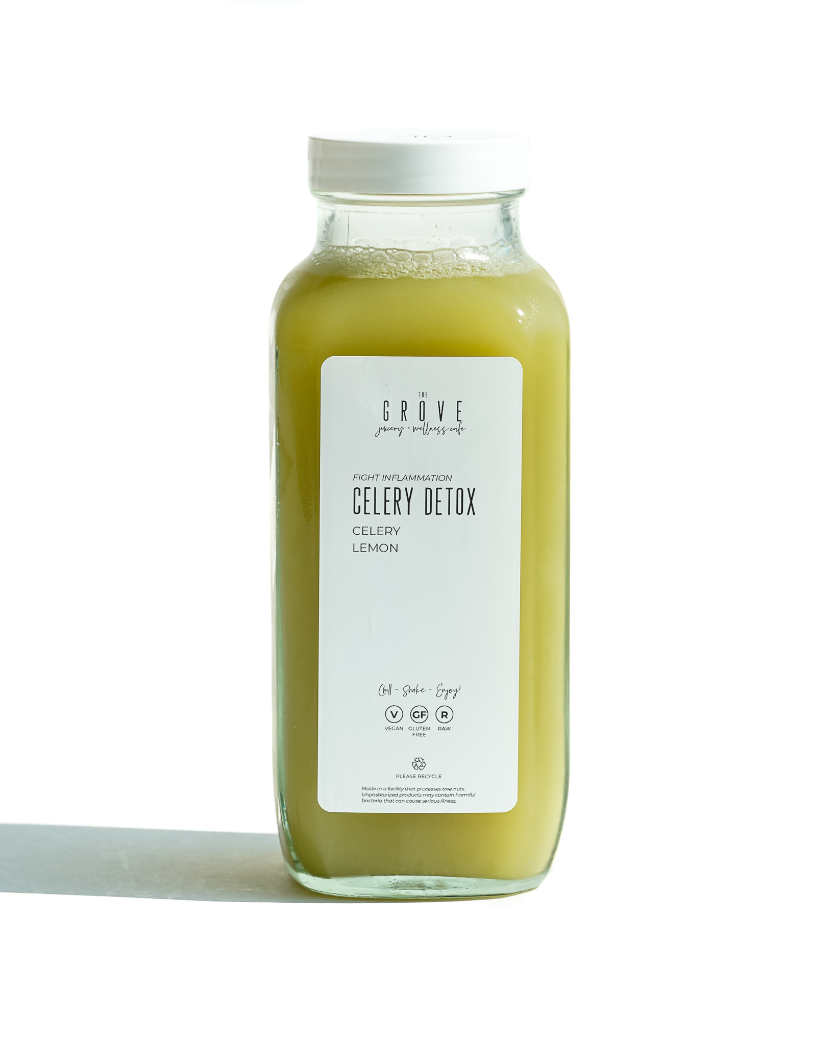 Order Celery Detox Juice food online from The Grove Juicery & Wellness Cafe store, Omaha on bringmethat.com