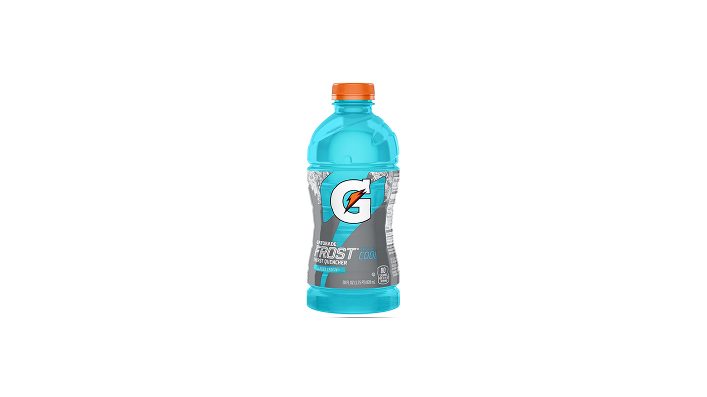 Order Gatorade Frost Glacier Freeze 28oz food online from Extramile store, Los Angeles on bringmethat.com