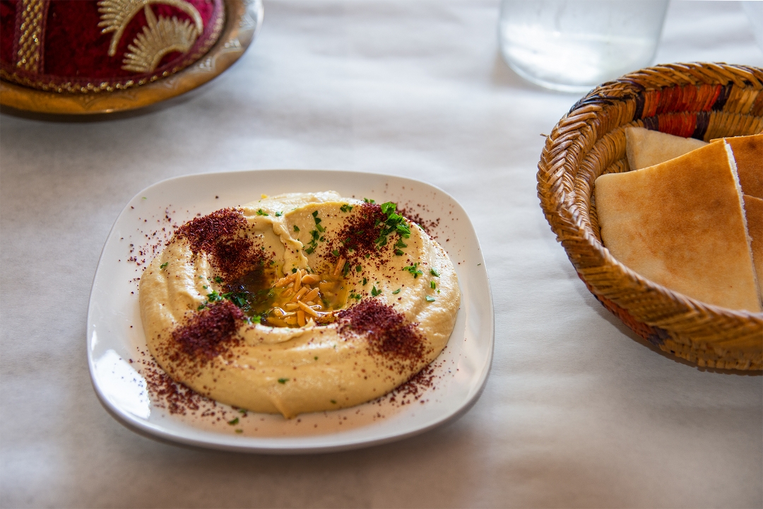 Order Hummus and pita food online from Grape Leaves store, Oak Park on bringmethat.com