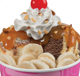 Order Banana Royale food online from Baskin-Robbins store, Cleveland on bringmethat.com