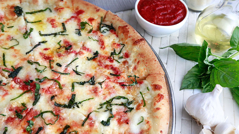 Order Sm. Margherita Pie food online from Pies & Pints store, Liberty Township on bringmethat.com