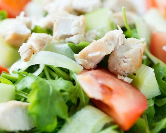 Order Grilled or Fried Chicken Salad food online from Quadro Pizza store, Nashville on bringmethat.com
