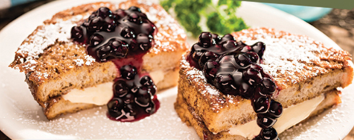 Order Stuffed French Toast food online from Huckleberry store, Anaheim on bringmethat.com