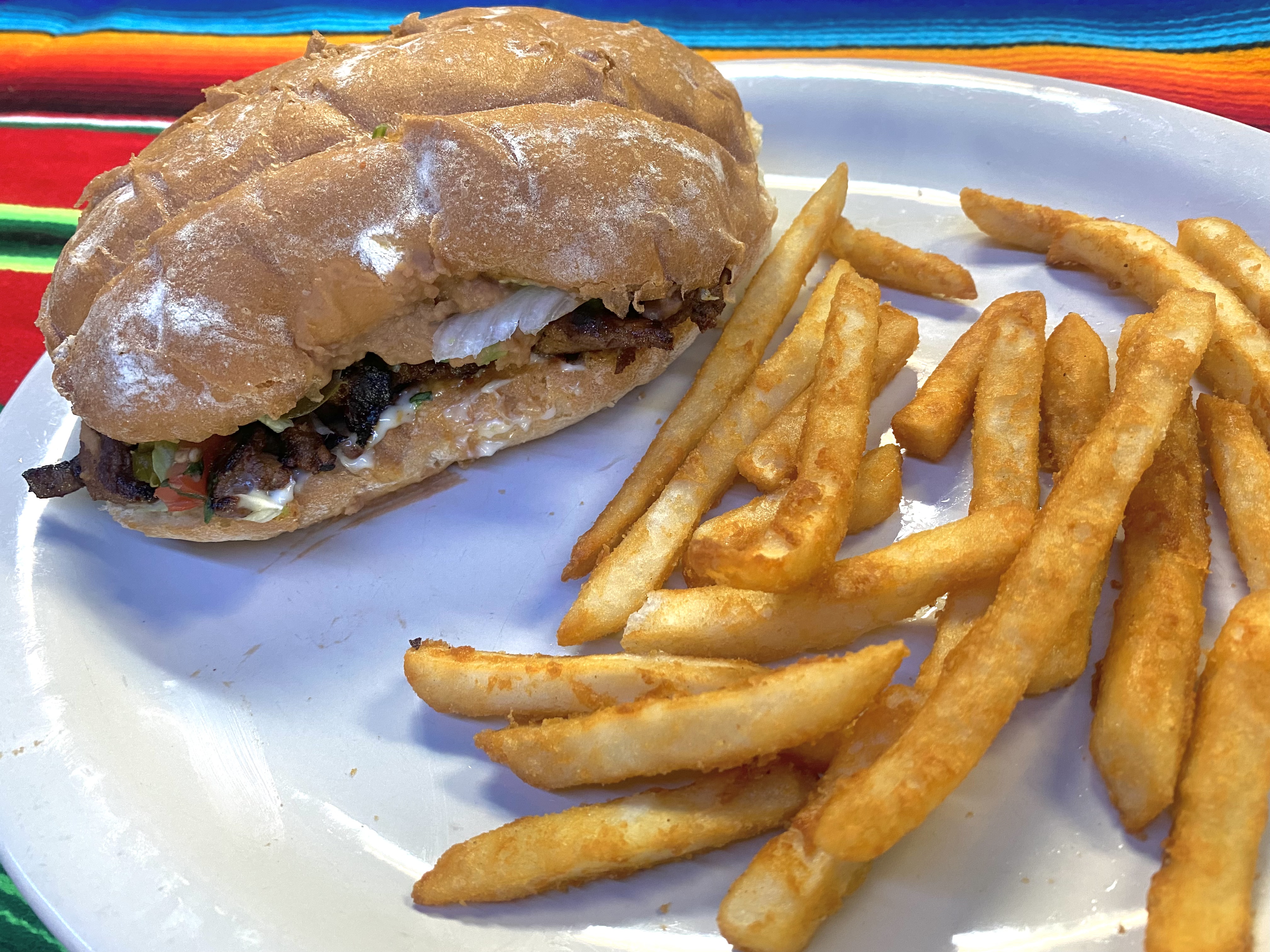Order Torta Mexicana food online from Andale Mexican Restaurant store, East Amherst on bringmethat.com