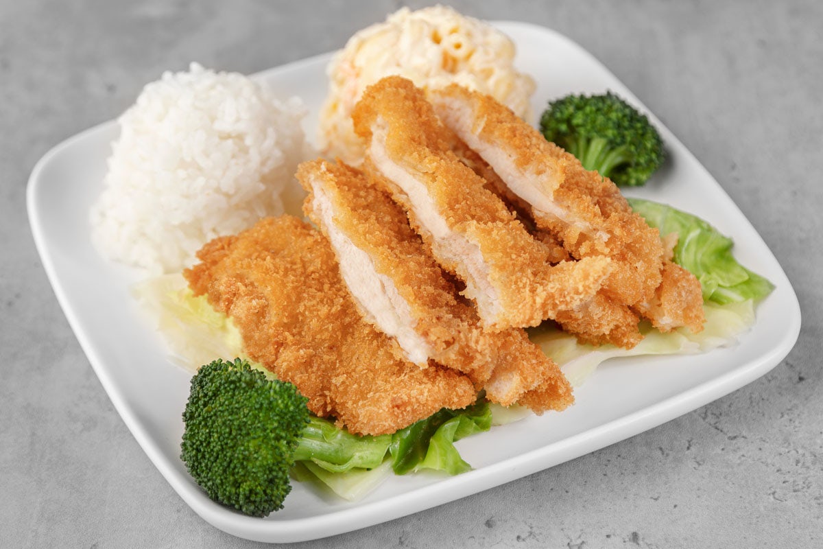 Order Chicken Katsu Mini Meal food online from Ono Hawaiian BBQ store, Lake Elsinore on bringmethat.com