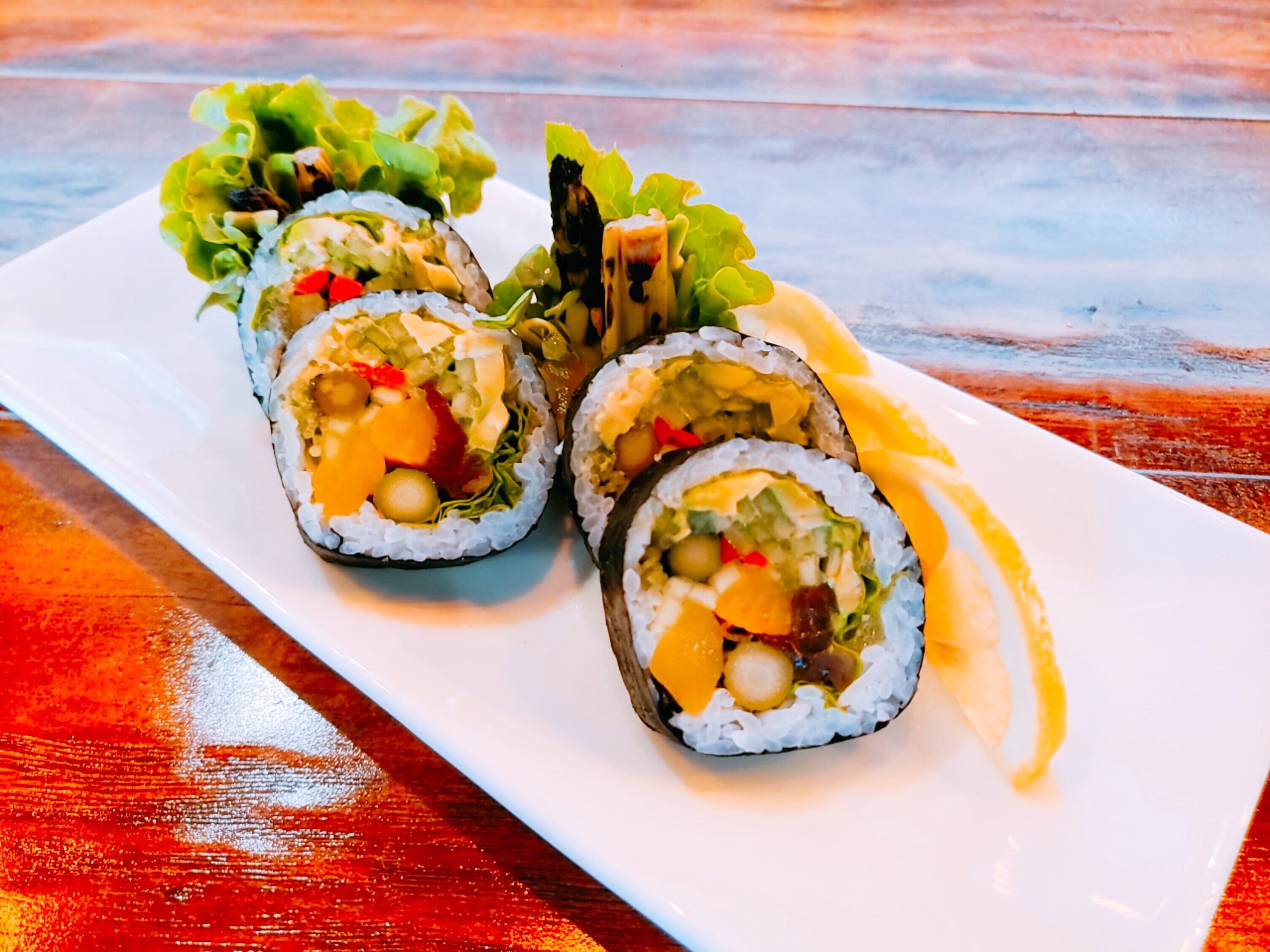 Order Veggie Roll food online from Otay Sushi And Crab store, Chula Vista on bringmethat.com