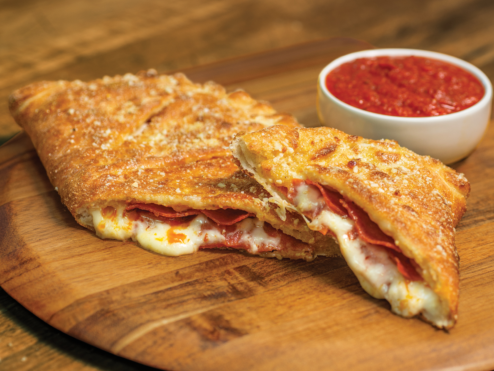 Order Pepperoni Calzone food online from Marco's Pizza store, Ooltewah on bringmethat.com
