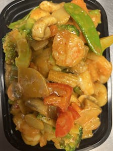 Order 94. Shrimp with Hunan Style 湖南虾 food online from Moon Wok store, Lenexa on bringmethat.com
