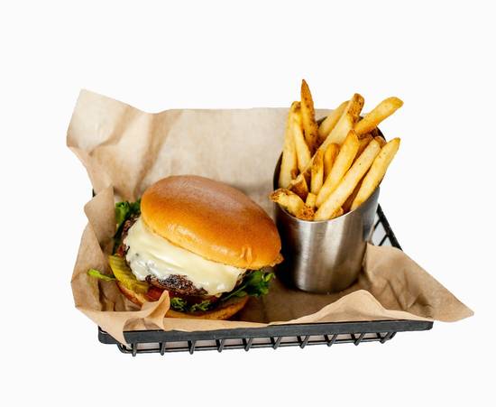 Order Classic Cheeseburger food online from The Greene Turtle store, Dover on bringmethat.com