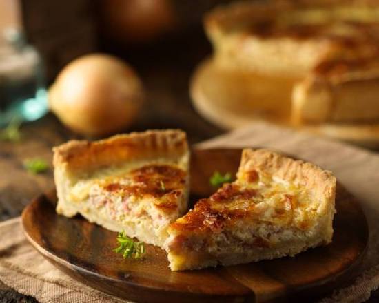 Order Bacon Cheddar Quiche food online from Knuckle Sandwiches store, Stockton on bringmethat.com