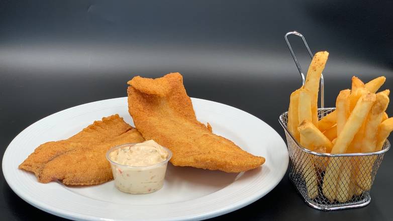 Order Fish and Chips 2 pcs food online from Flynn's Eats store, Richfield on bringmethat.com