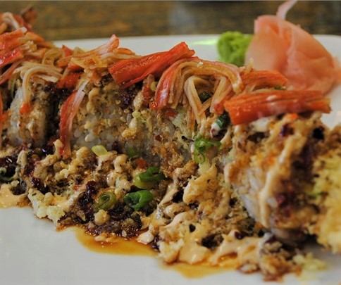 Order Crazy Roll food online from Kiraku Ramen & Sushi store, Gardena on bringmethat.com