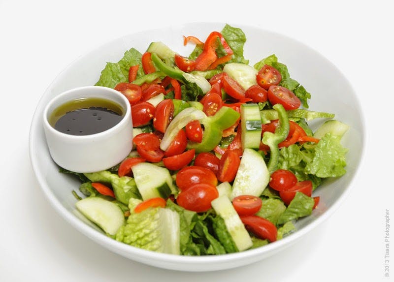 Order Greek Salad - Salad food online from Monterey's Pizza store, Alexandria on bringmethat.com